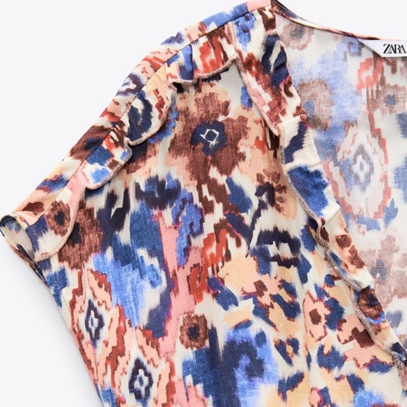 Fun & Flirty NWT ZARA Dress Size Medium M - Picture 9 of 16